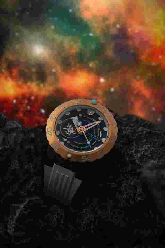 Nubeo Opportunity Carbon Fiber 48mm Japanese Automatic Wristwatch NB-6085-06