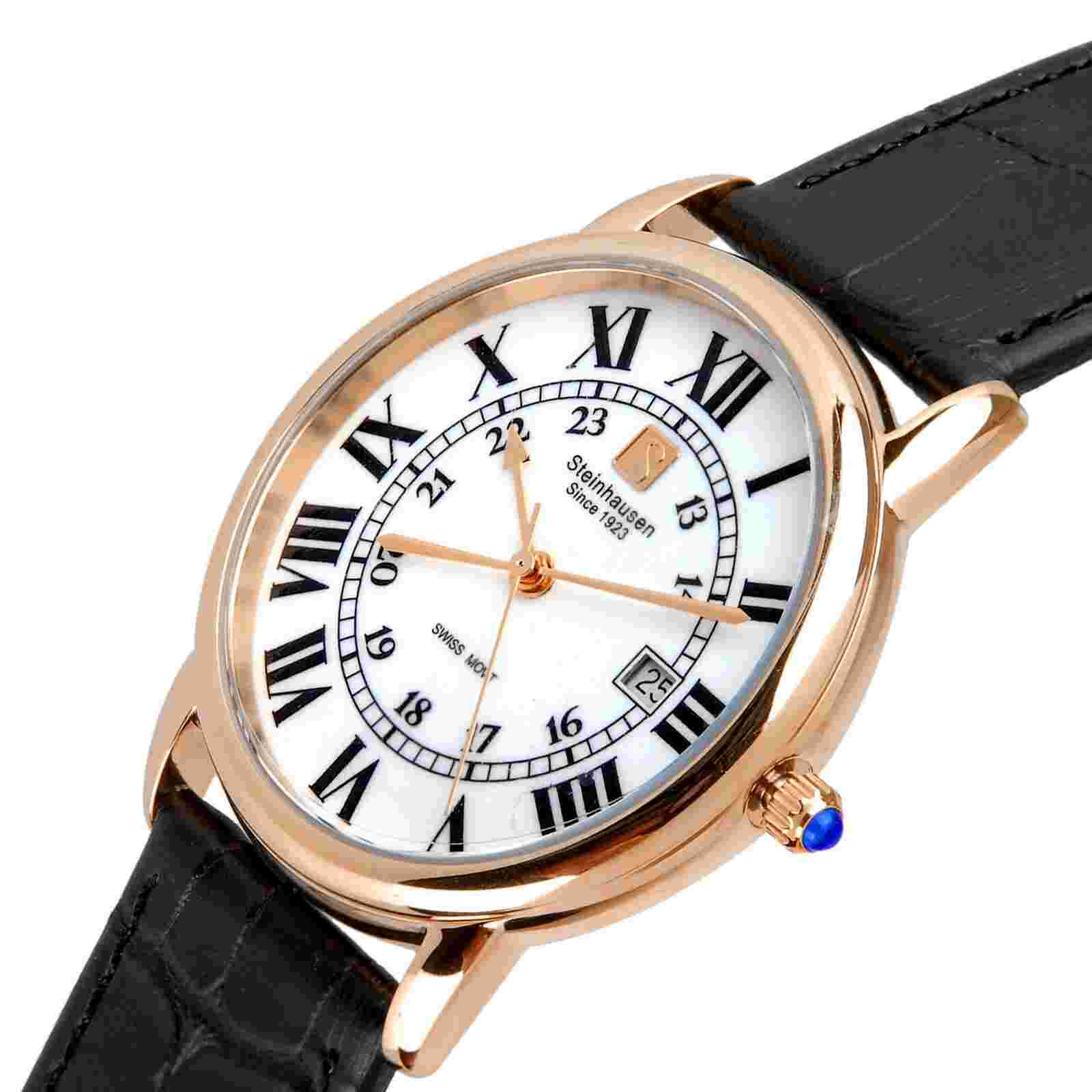 Steinhausen Men's S0720 Classic Delémont Swiss Quartz Gold Watch