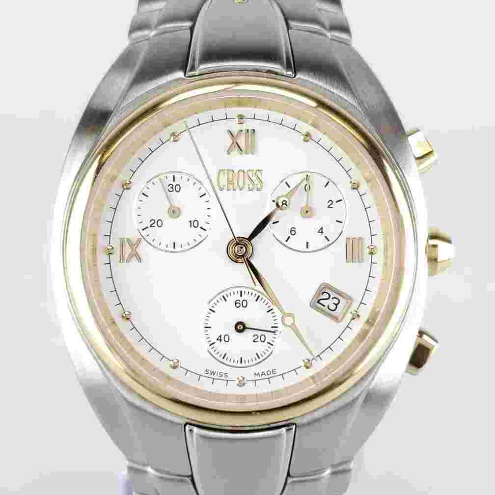 Cross Gent's Watch Chronograph Date 37mm White GW20D (PB1026389)