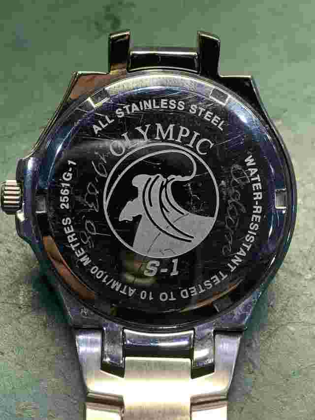 Olympic Men’s S1 Stainless Steel 100 Metre Men’s Watch