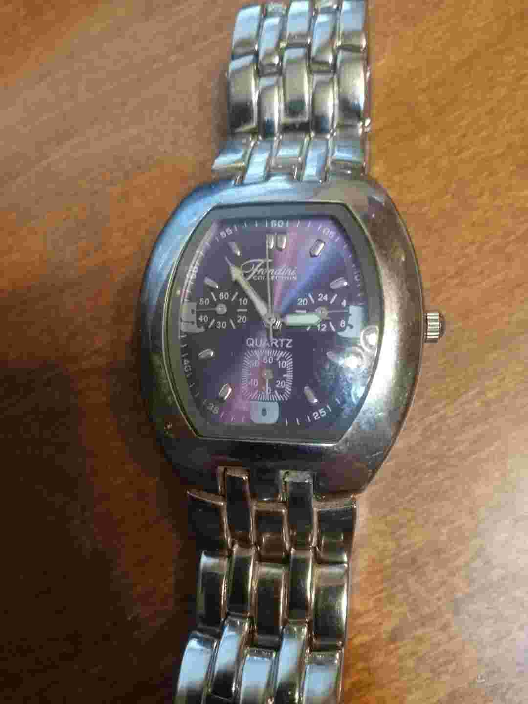 Vintage Fondini Wrist Watch Swiss Parts Decent Condition Very Rare Unique HTF