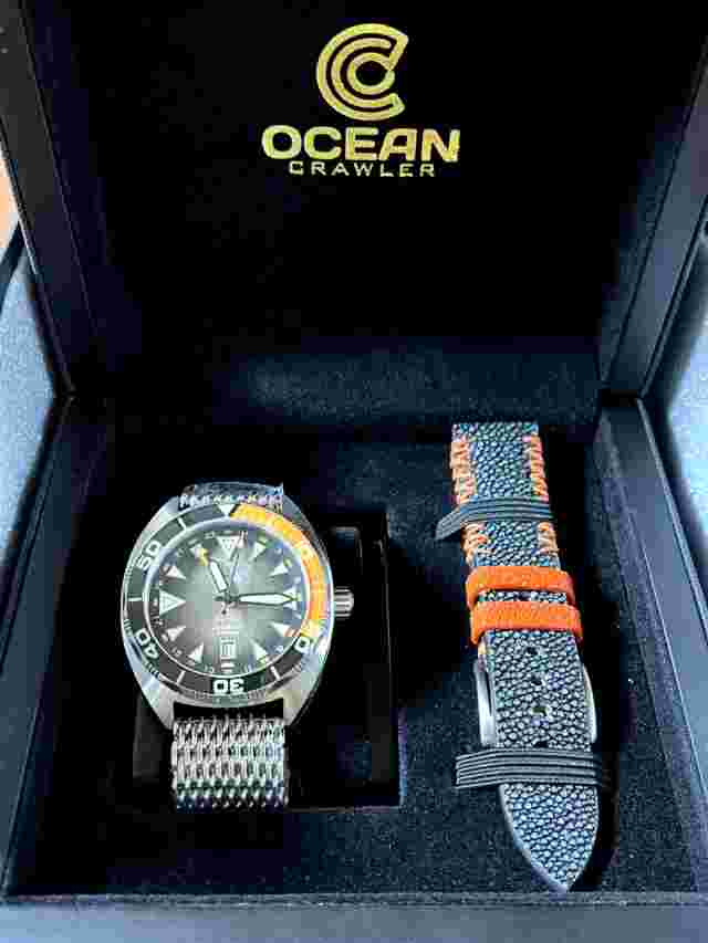 Ocean Crawler Core Diver GMT v2 - Black/Brown