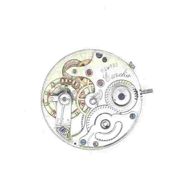 Estate High Grade Eureka Pocket Watch