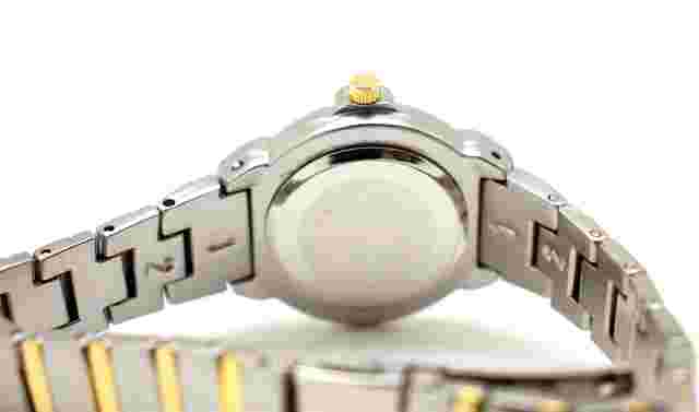 Calvin Hill Silver Gold Tone Chronograph Women's Watch NEEDS Battery