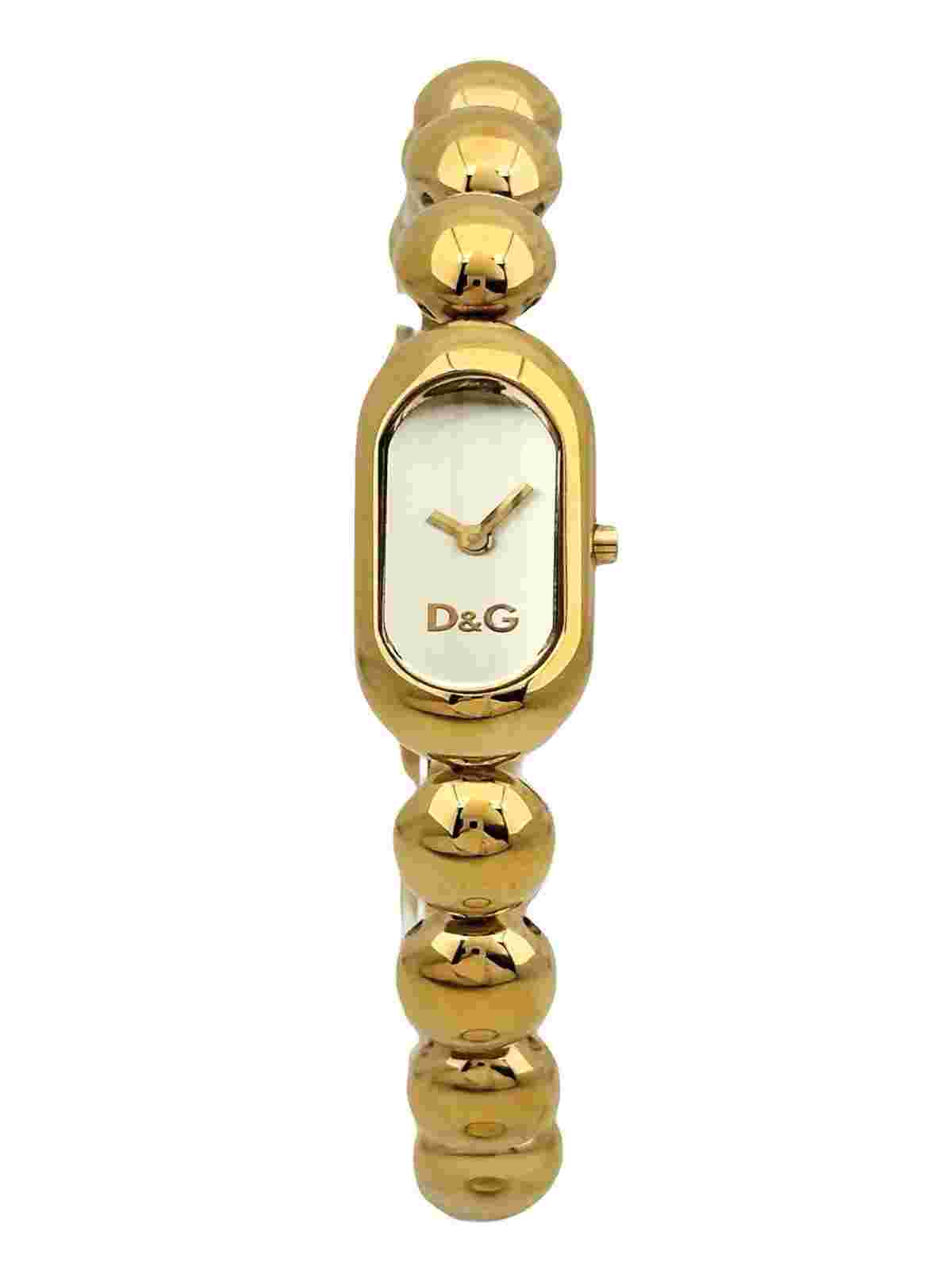 D&G  DW0229 Ladies 'Treats' Stainless Steel IP Rose Case IP Rose Bracelet Watch