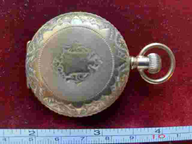 Columbia Vintage 42 mm Pocket Watch Made in the USA, Front & 2 back Lids