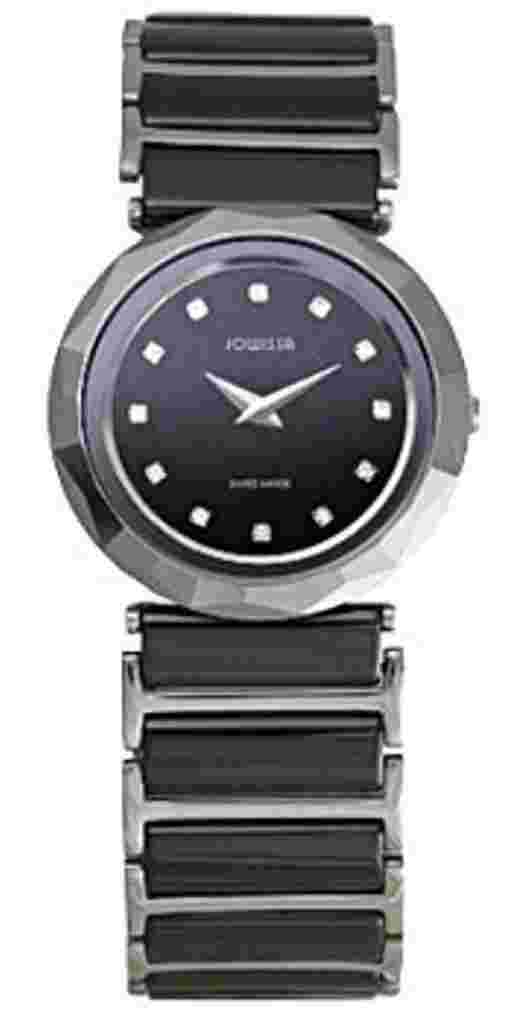Jowissa Ceramic & Steel Bracelet Ladies Wristwatch J6.020.M