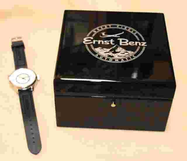 Ernst Benz Chronoflite World Timer GMT White Dial 47mm Mens Watch GC10852