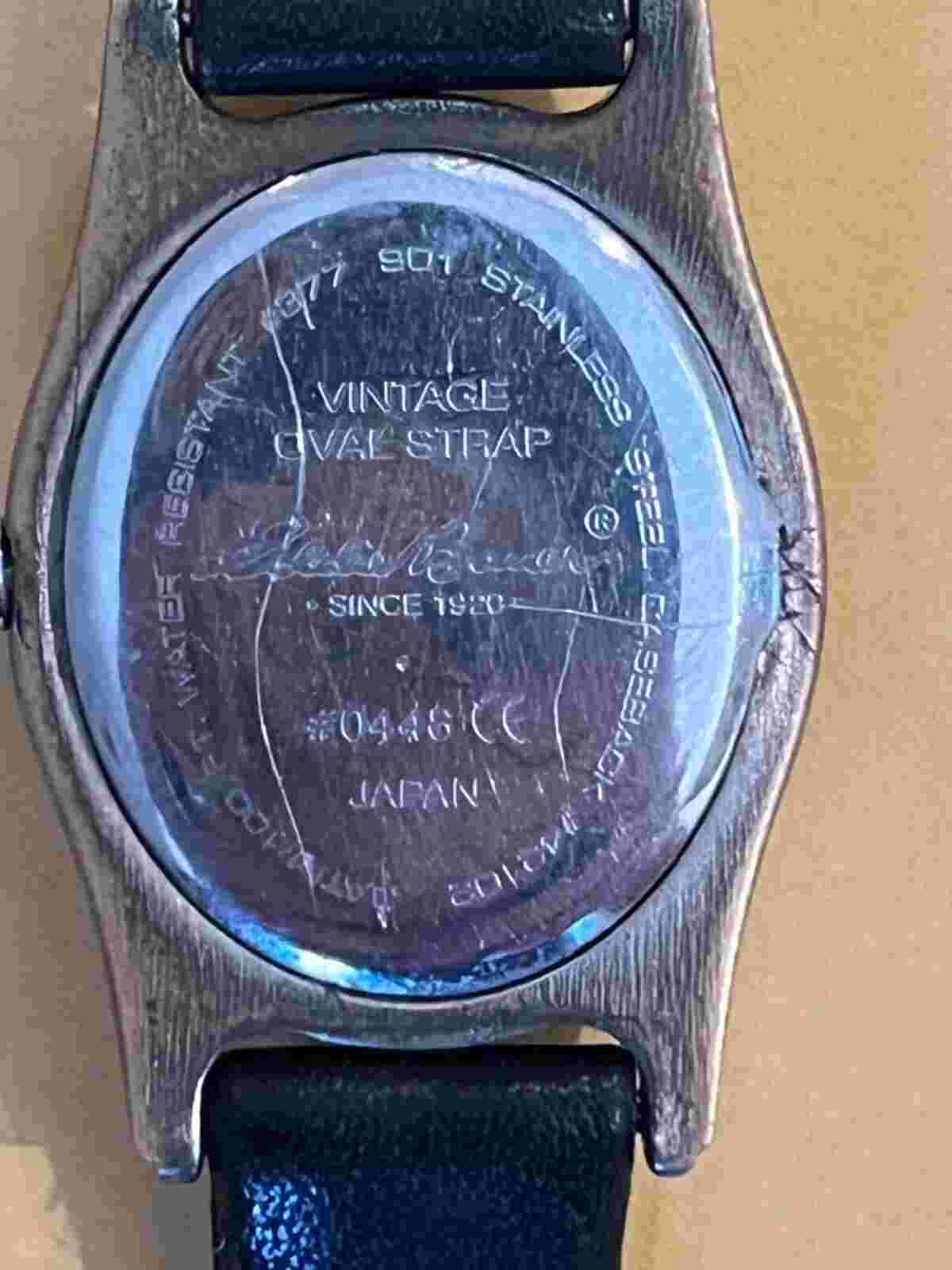 Women’s Vintage Eddie Bauer Oval Watch New Battery Working