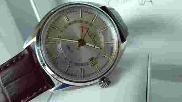 Grovana GMT Men's watch 42mm NEW