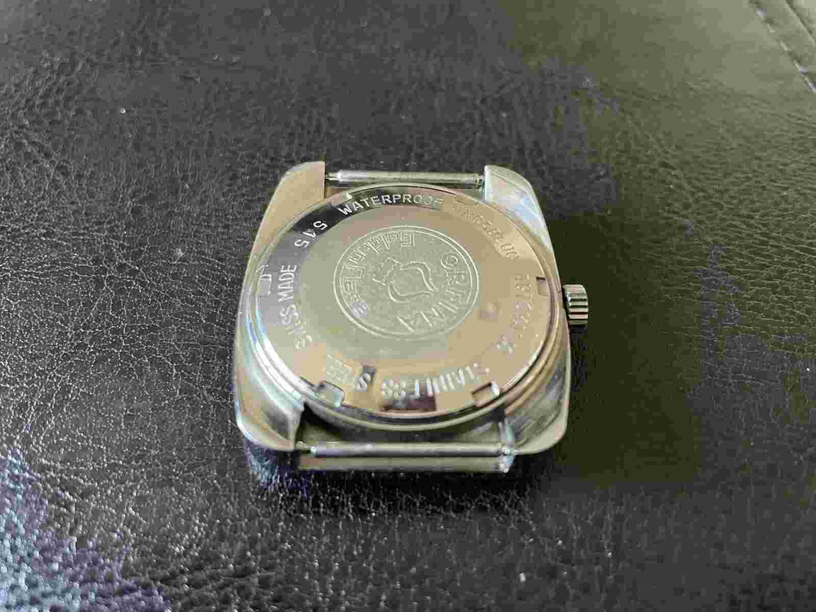 Vintage ORFINA Golden Flame automatic Watch