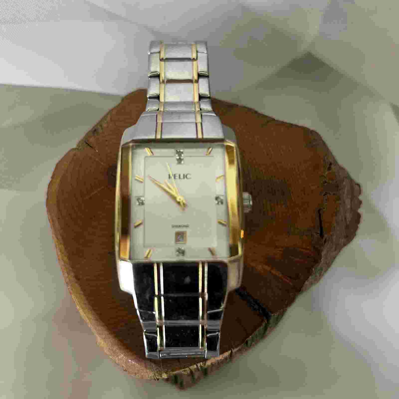 Mens Relic Diamond Watch