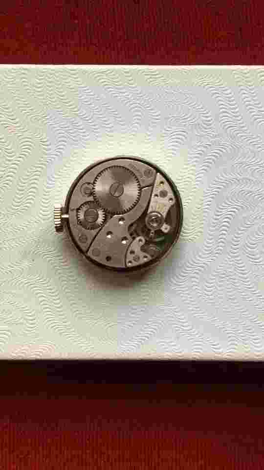 Vintage Swank Watch Cufflink Watch. Manual Wind. Keeps Time. Swiss Made