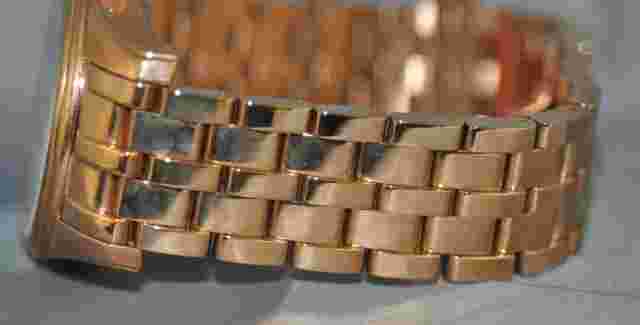 S. Coifman Men's Swiss Silver Dial Rose Gold Stainless Steel Watch SC0165