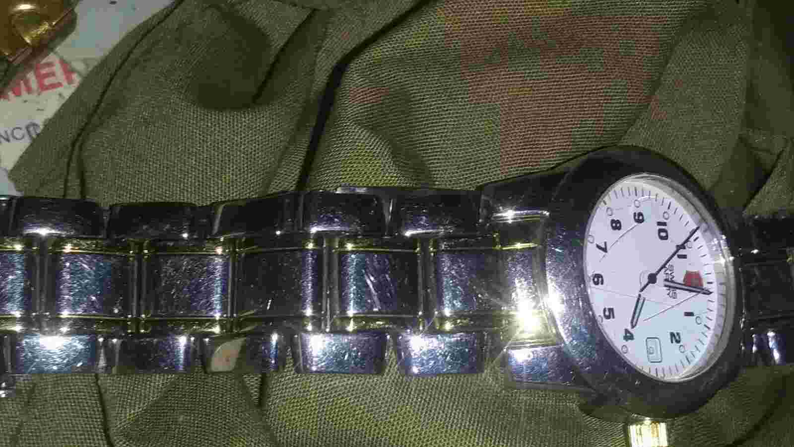 ARMY SWISS VICTORNOX WRIST WATCH WATER RESISTANT 100 M ALBANY INTERNATIONAL