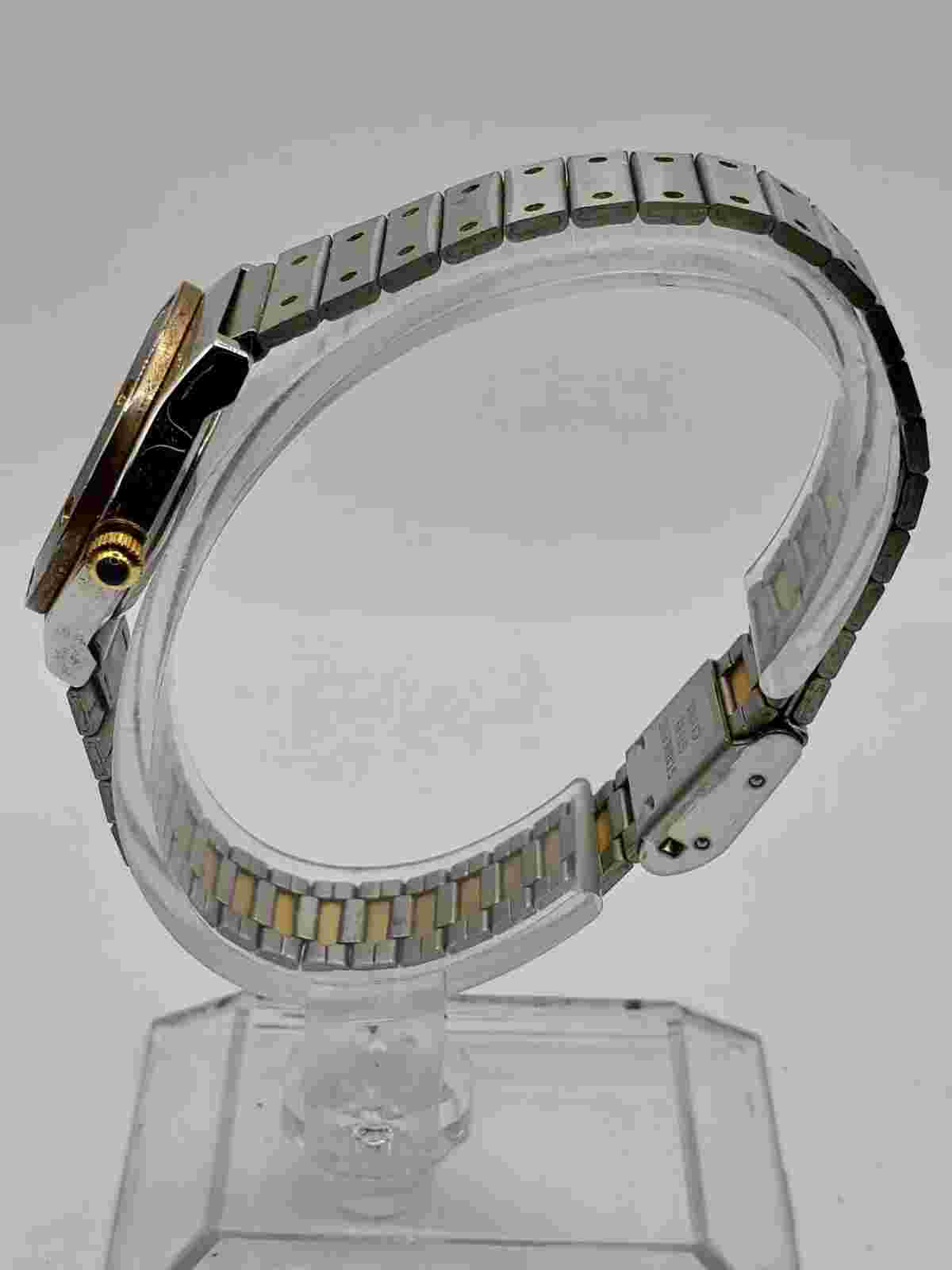 Marcel Ladies Fashion Quartz Watch 24mm Round Silver/Gold Tone Adjustable Band