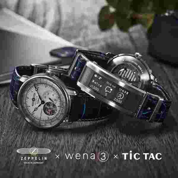 ZEPPELIN 100th Anniversary x WENA 3 TiCTAC Limited 76621-WN-TT Automatic Watch