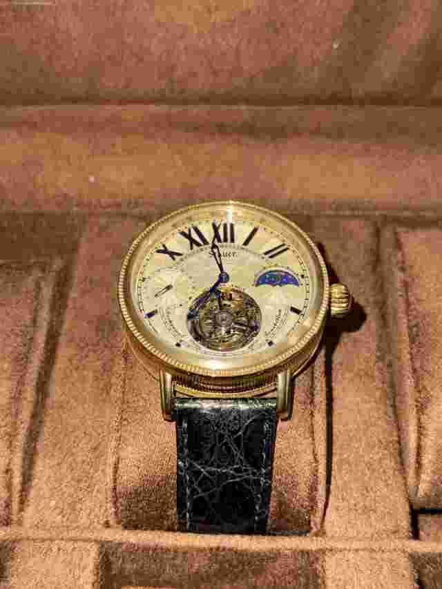 Stauer 17 Jewels Manual Wind Real Tourbillon Watch