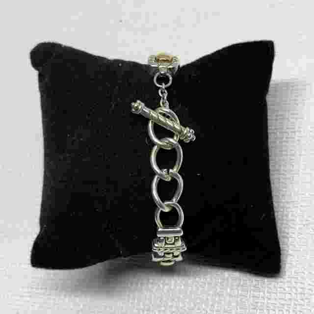 Vtg Brighton Nantucket Sterling Silver Plated Women’s Wrist Watch TESTED