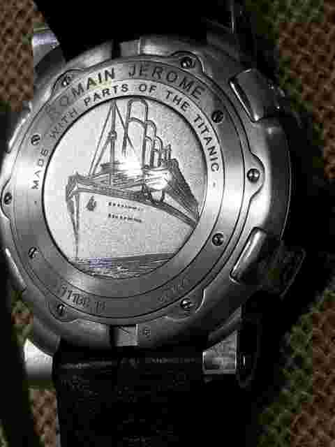 100% AUTHENTIC ROMAIN JEROME TITANIC-DNA DIAMOND WATCH RJ.T.111.BB.11