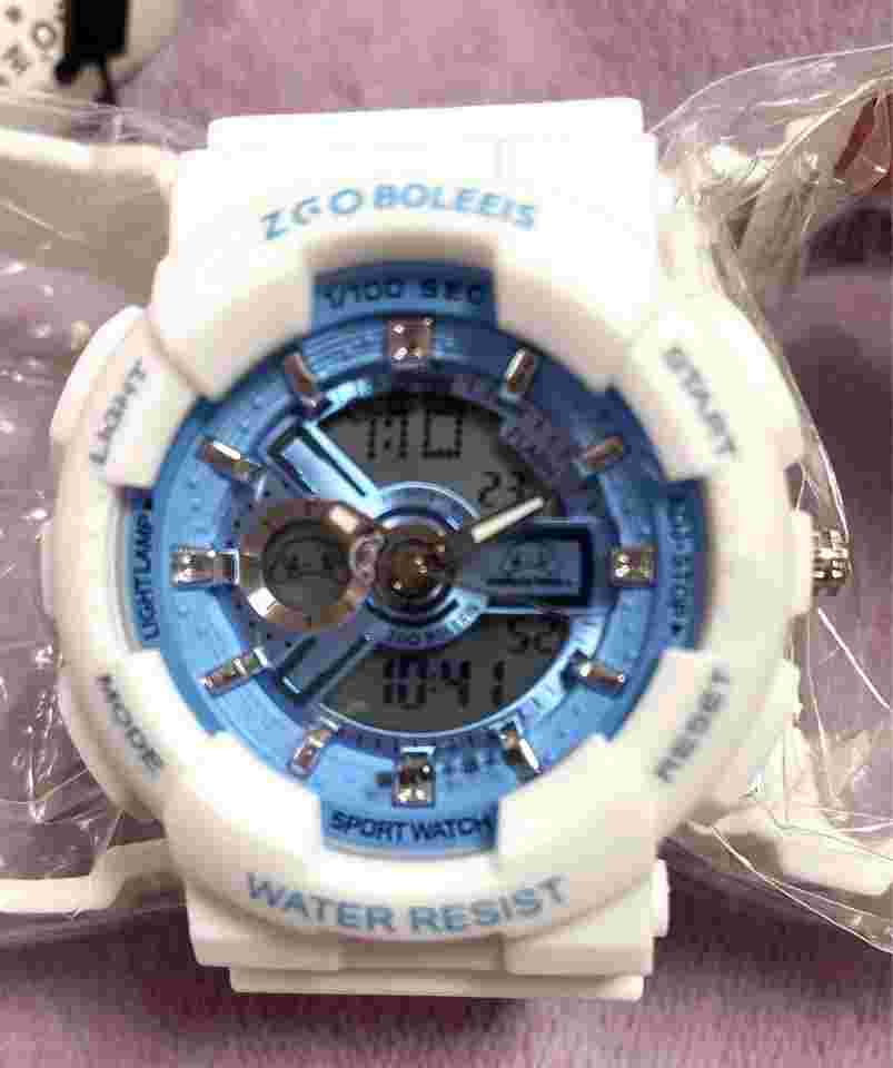 Inspected Cinnamolol Watch 1 Box/Luxurious Benefits With 4 Points Analog Digital