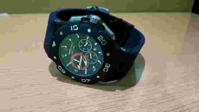 Momo Design Tempest MD1004-01 Chronograph Watch Army Matted Black Exellent Condi