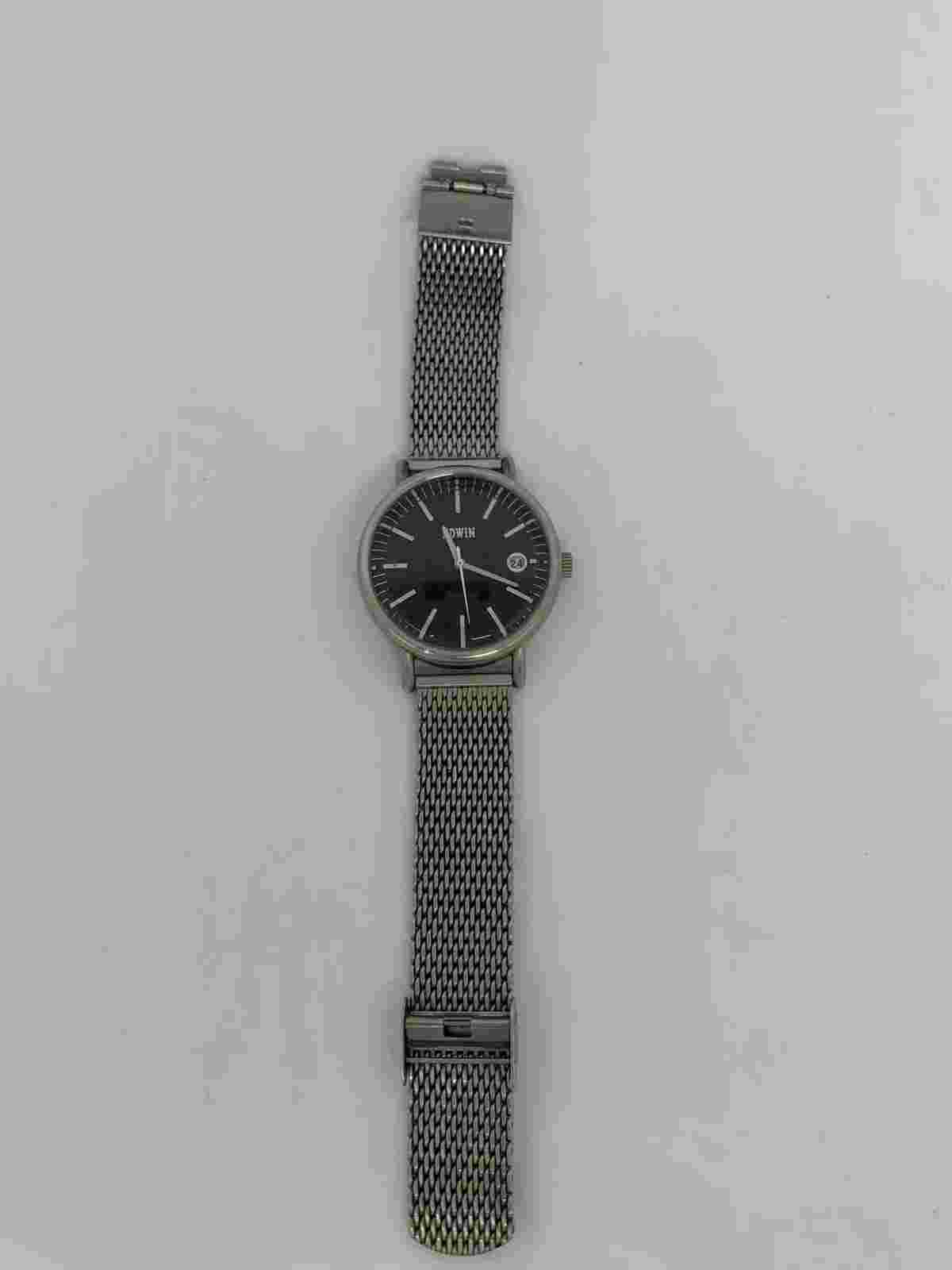 EDWIN Company Epic Mens Watch  Stainless Steel Milanese Band Denim Company