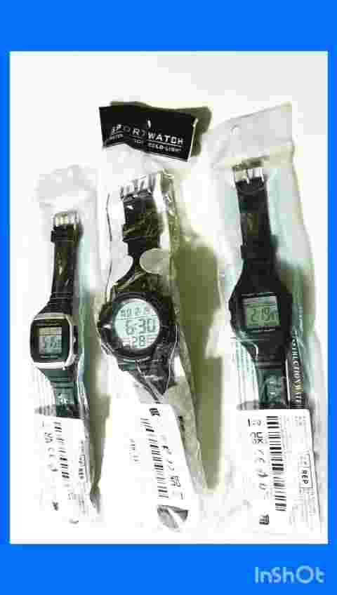3 Piezas Relojes Electrónicos Synoke Pantalla Digita - Impermeables  5 Bar.