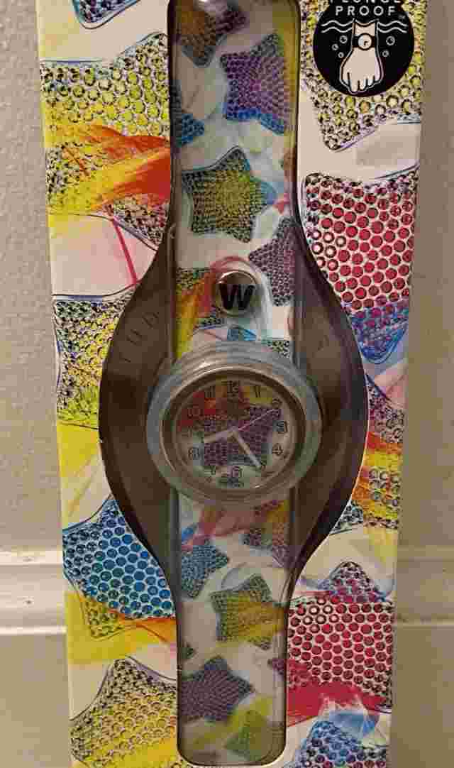 Watchitude Star Shine Slap Watch #431 PLUNGE PROOF Kids watch limited edition