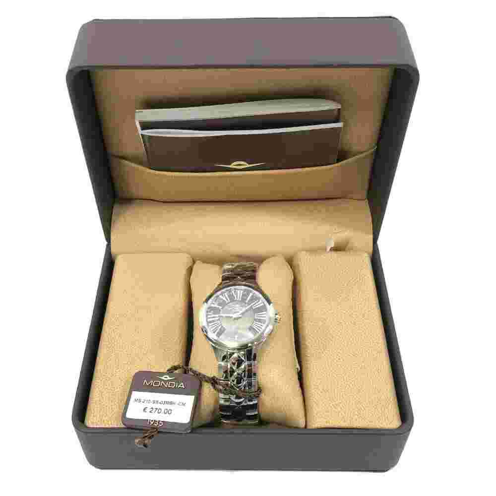 Mondia Women's Swiss Watch Affinity 32mm MS-210-SS-03MBK-CM