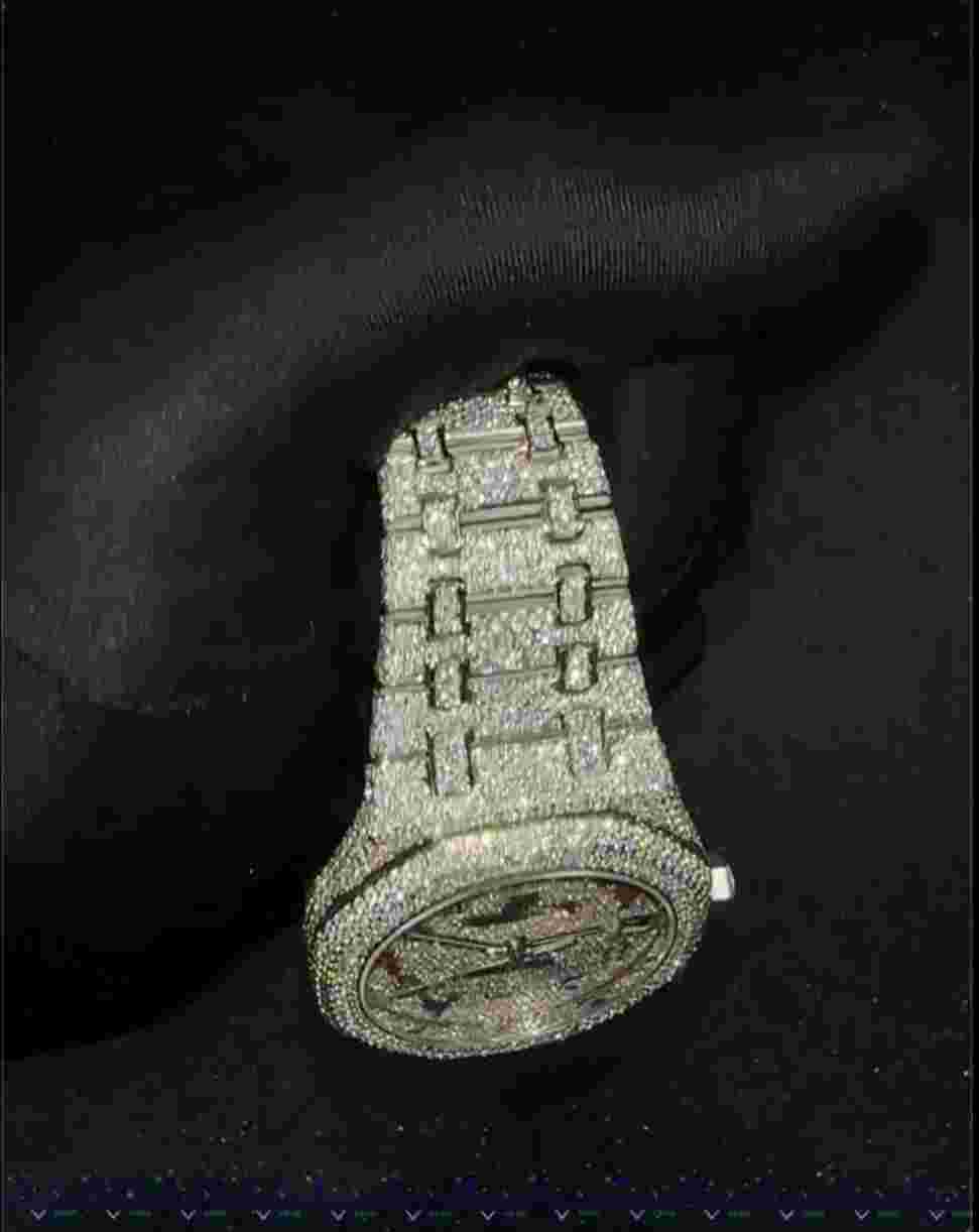 moissanite watch men