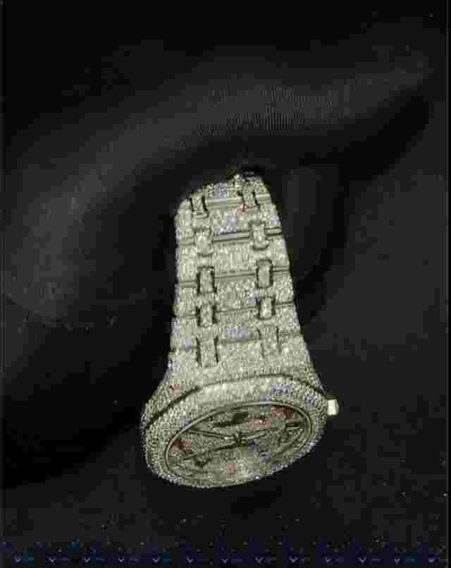 moissanite watch men