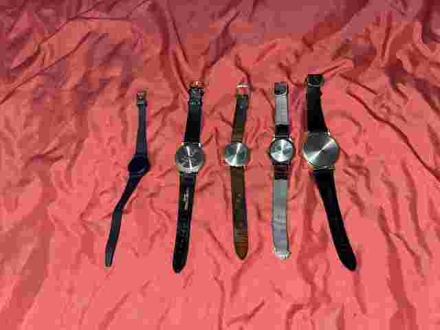 Mens & Ladies Watch Lot Quartz Marcel Cassant Guess Untested For Parts or Repair