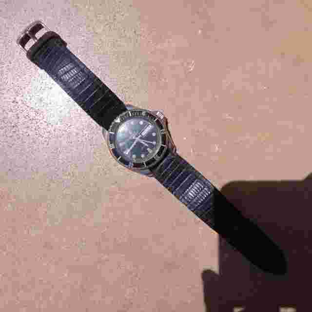 CAUNY By Darwil Skin Diver Vintage Automatic Stainless Steel 40mm Watch