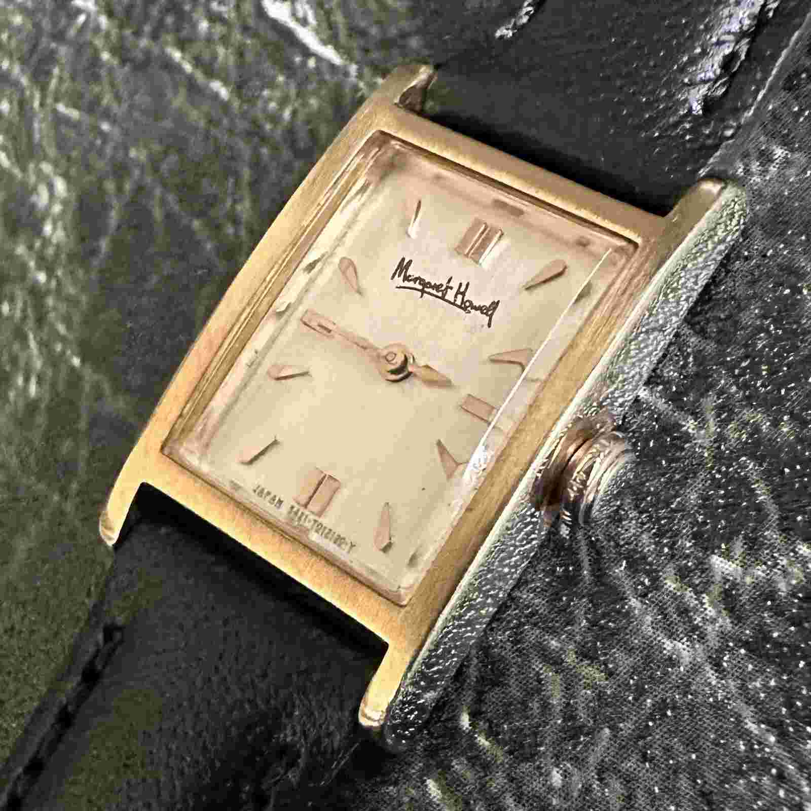 MARGARET HOWELL Quartz Watch 5421-T007660 Y Battery Replaced Japan Movement