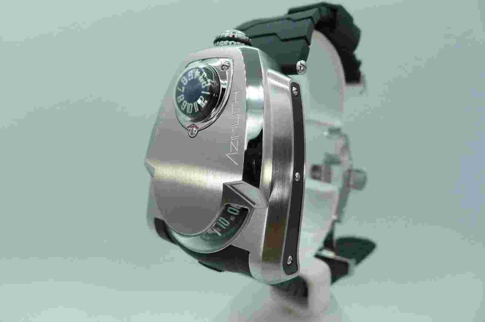 AZIMUTH LAND CRUISER SPACESHIP SWISS MADE 48MM WARRANTY LIMITED 100 PCS