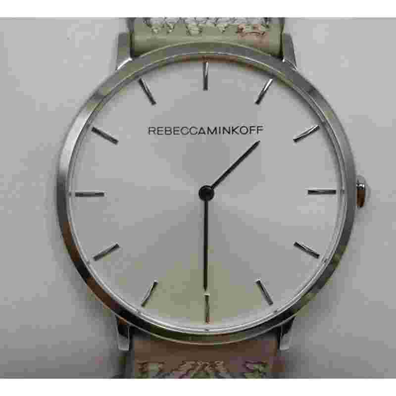Rebecca Minkoff Watch Quartz Analog Leather Band