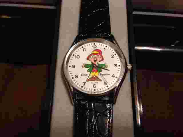 LeJour "Ernie Keebler" watch, new old stock in box,second hand issue,runs    C56