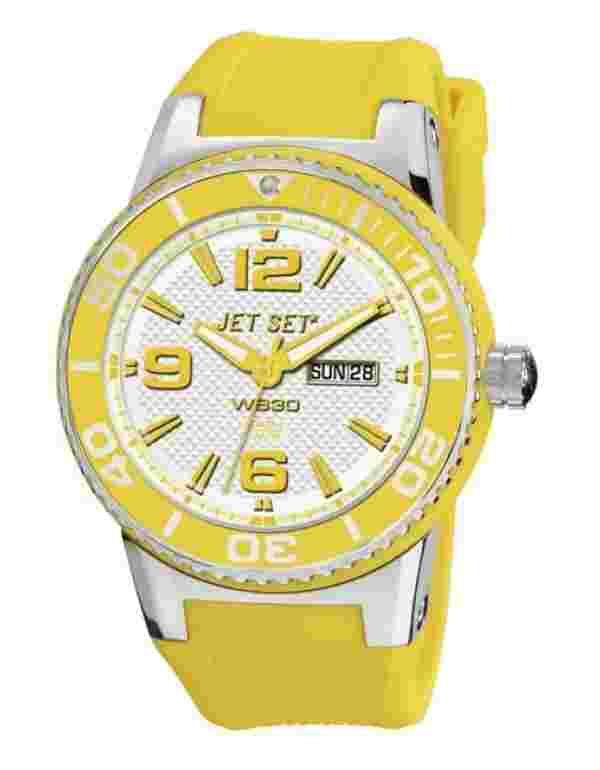 JET SET Divers Unisex Watch Silicone Strap Day/Date Screwdown Crown J55454 – 269