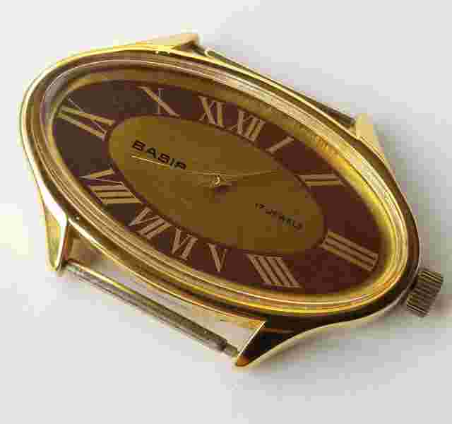 Vintage Ladies BASIS Mechanical Handwinding 17Jewels BF910 Swiss Made Wristwatch