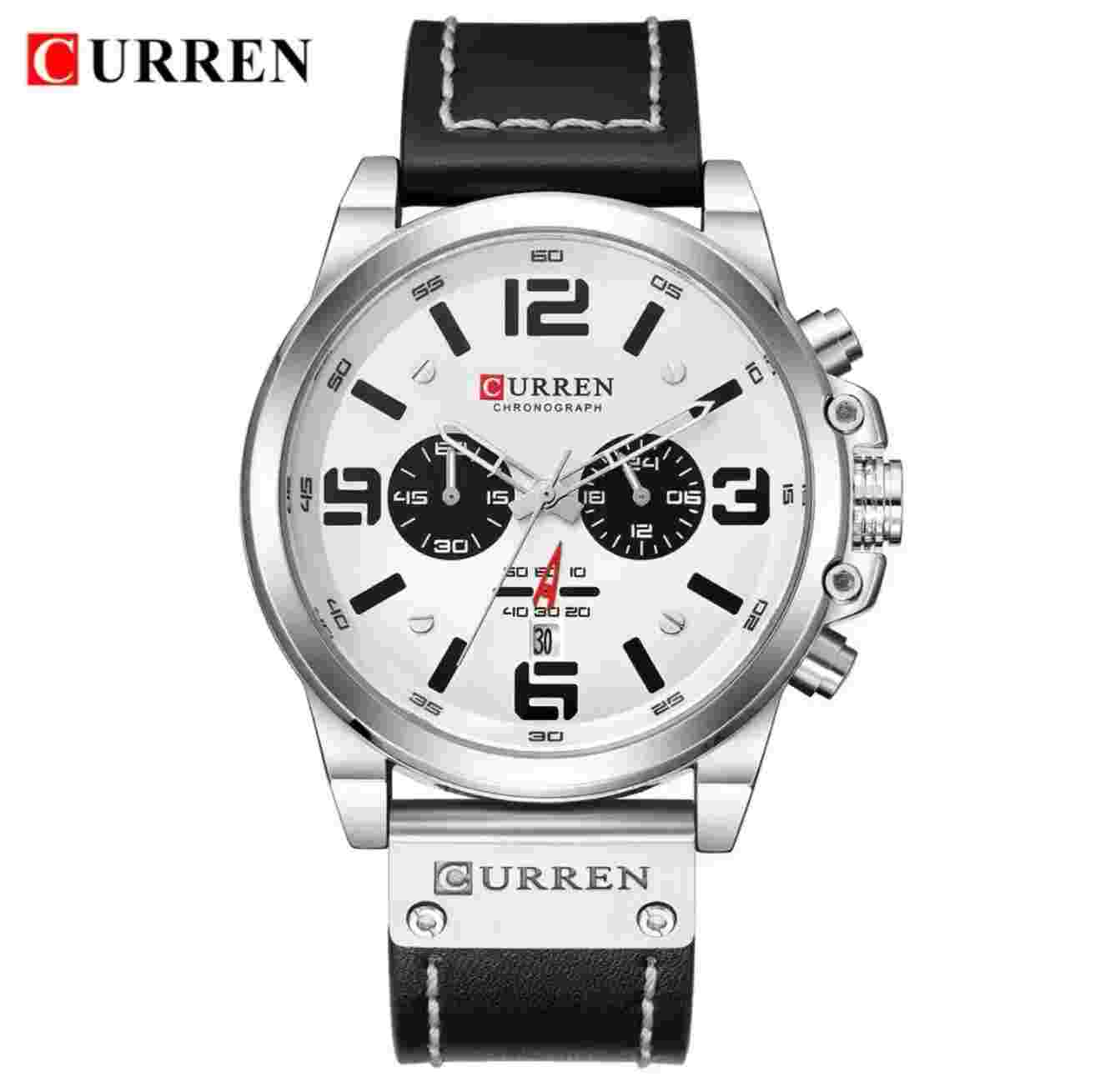 CURREN Mens Watches Top Luxury Brand Waterproof Sport Wrist Watch