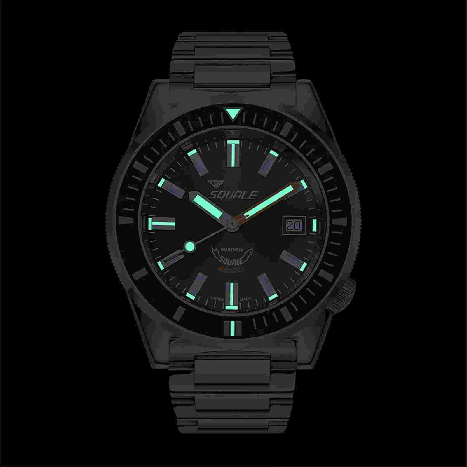 Squale MATICXSA.SQ22L 600M Grey Dial Wristwatch