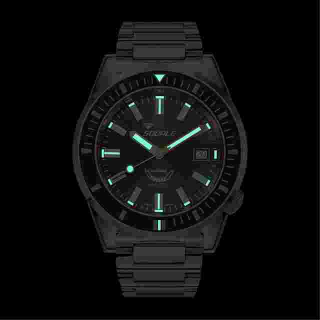 Squale MATICXSA.SQ22L 600M Grey Dial Wristwatch