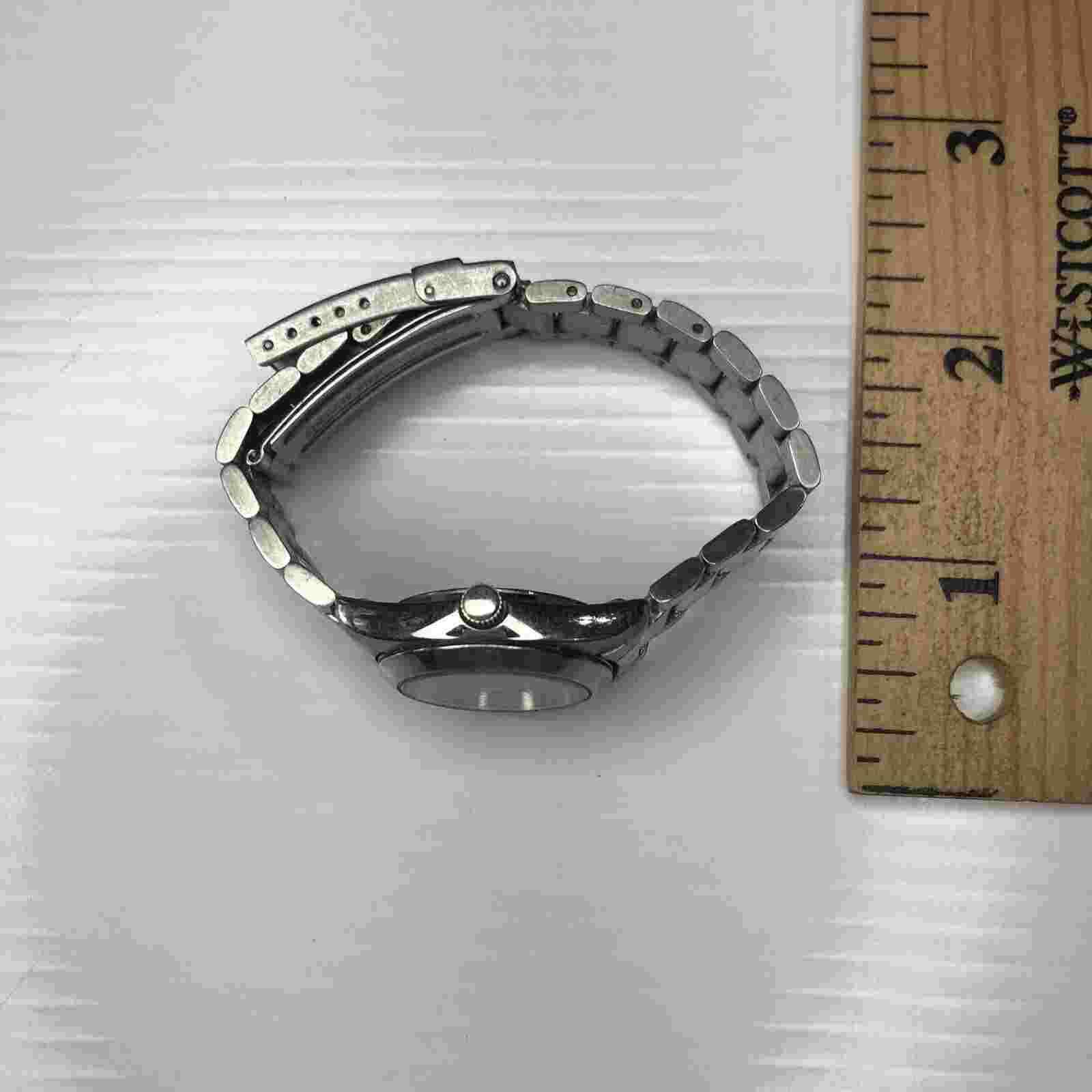 X11 Hugo Max Steel WR30M Chrono Blue Stainless Silver HM85002 Scratched Untested