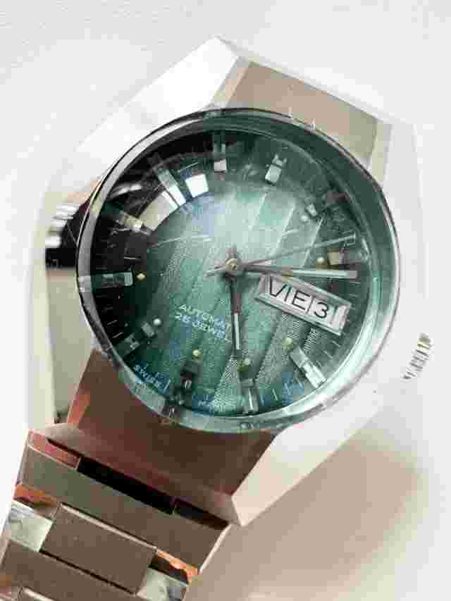 MONUMENTAL - Automatic Vintage 25 Jewels Incabloc 70-80s - NOS - Swiss Made