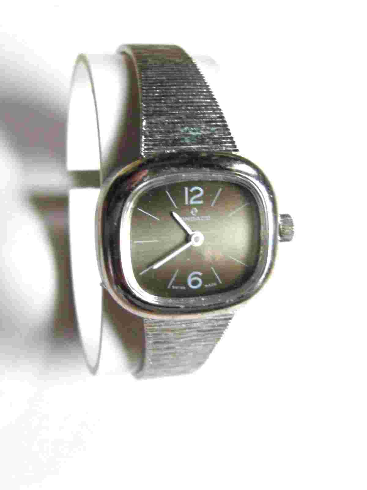 1978 NOS WOMEN'S WATCH SINDACO LOCARNO SWITZERLAND STOREBOX WARRANTY PAPER