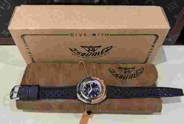 Feb 2025 Squale 2001 Heritage 1972 Antarctic Expedition 600m Watch + Box & Docs