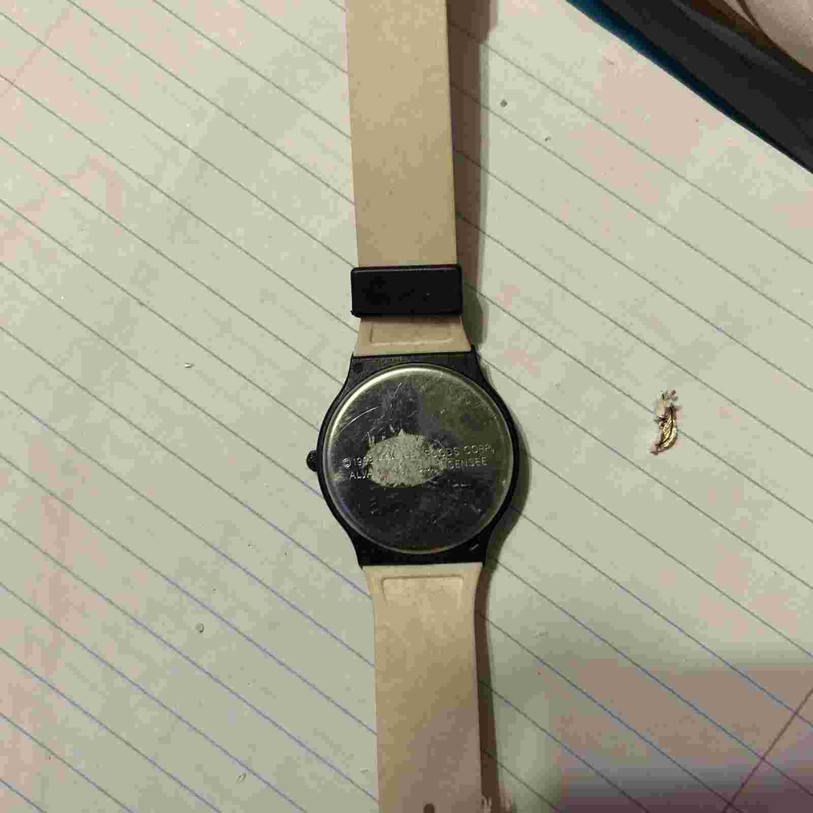 RARE VINTAGE 80'S HERSHEY'S CHOCOLATE HOW COW NOWS ALVA WATCH NEW BATTERY