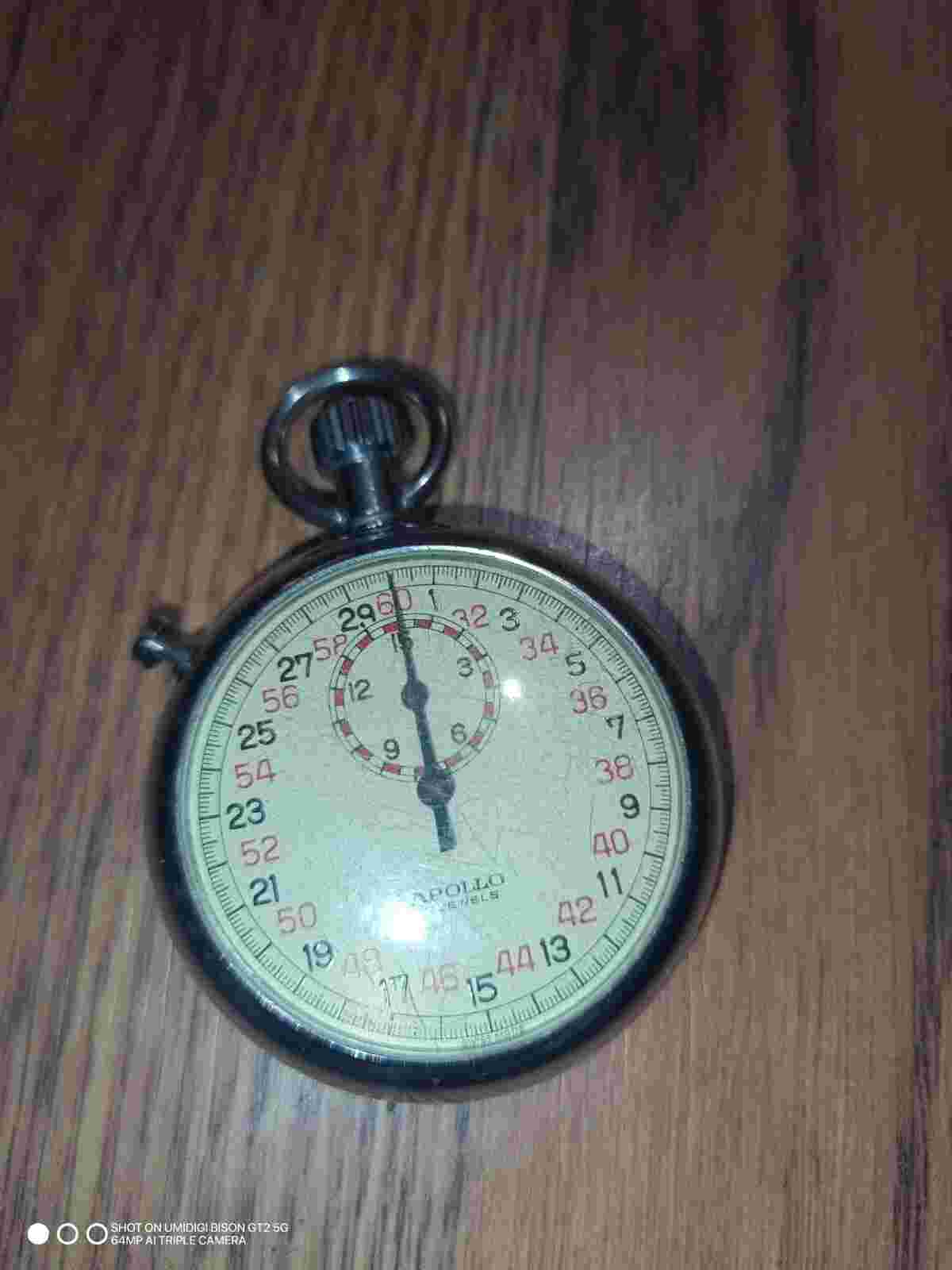 Apollo 17 Jewels Stop Watch