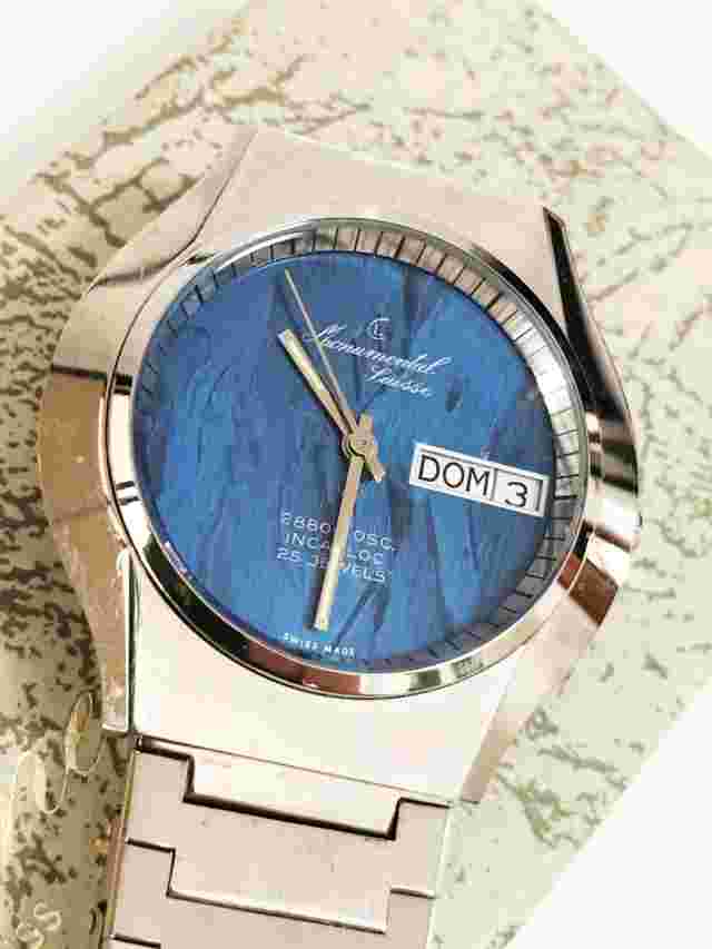 MONUMENTAL - Mechanic 25 Jewels 28800 OSC Incabloc 70-80s - NOS - Swiss Made